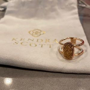 Kendra Scott Elyse Rose Gold Ring